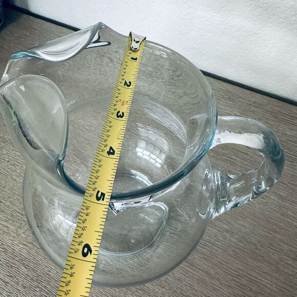Glass Serving Pitcher Tea Lemonade Water - Picture 4 of 5